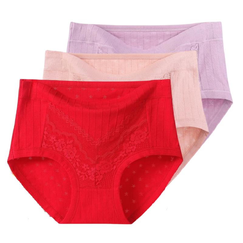 3 Stück Damen Slips XL 2XL 3XL 4XL 5XL 6XL Übergröße Höschen Hohe Taille Unterwäsche Atmungsaktive Unterhose