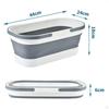 Collapsible PP Bucket Easy Clean Foldable Mop Cleaning Tool Laundry Basket