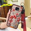 Ring Phone Holder Phone Case For Oukitel WP6 Elderly lady Fashion Lanyard Chinese style Kickstand Silicone Durable