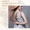 Zipper Helper for Dress and Boots Zipper Puller Helper Zip Aid Tool With Hook Zipper Chain Fine Button Chain Garment Zipper