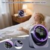 Table Top Remote Fan Digital Display Bedroom Home Tabletop Fan Convenient Quiet Cooler With Powerful Airflow For Workplace Dorm