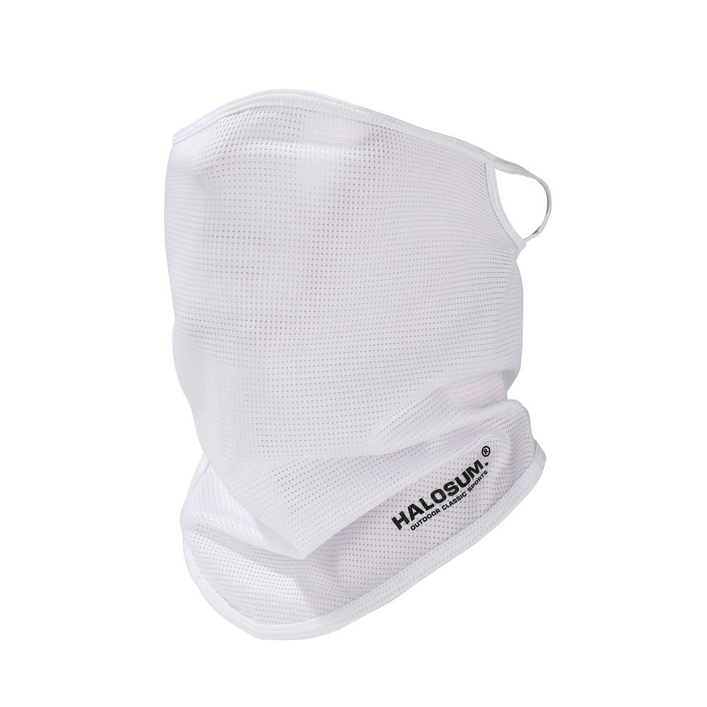 Summer Men's and Women's Face Protection Ice Silk Veil Shade Breathable Outdoor Neck Protection Riding Mask Half Face