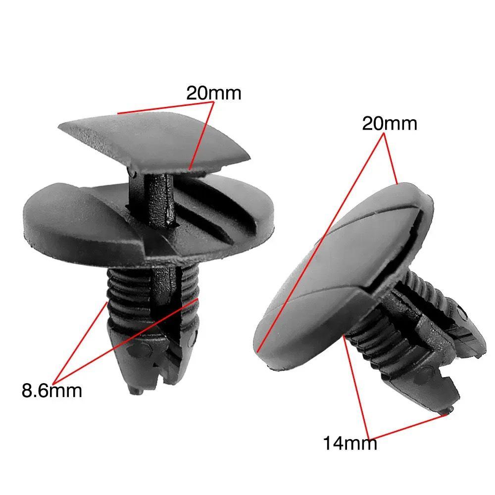 Peugeot Citroen Bumper & Mudguard Fastener Clips