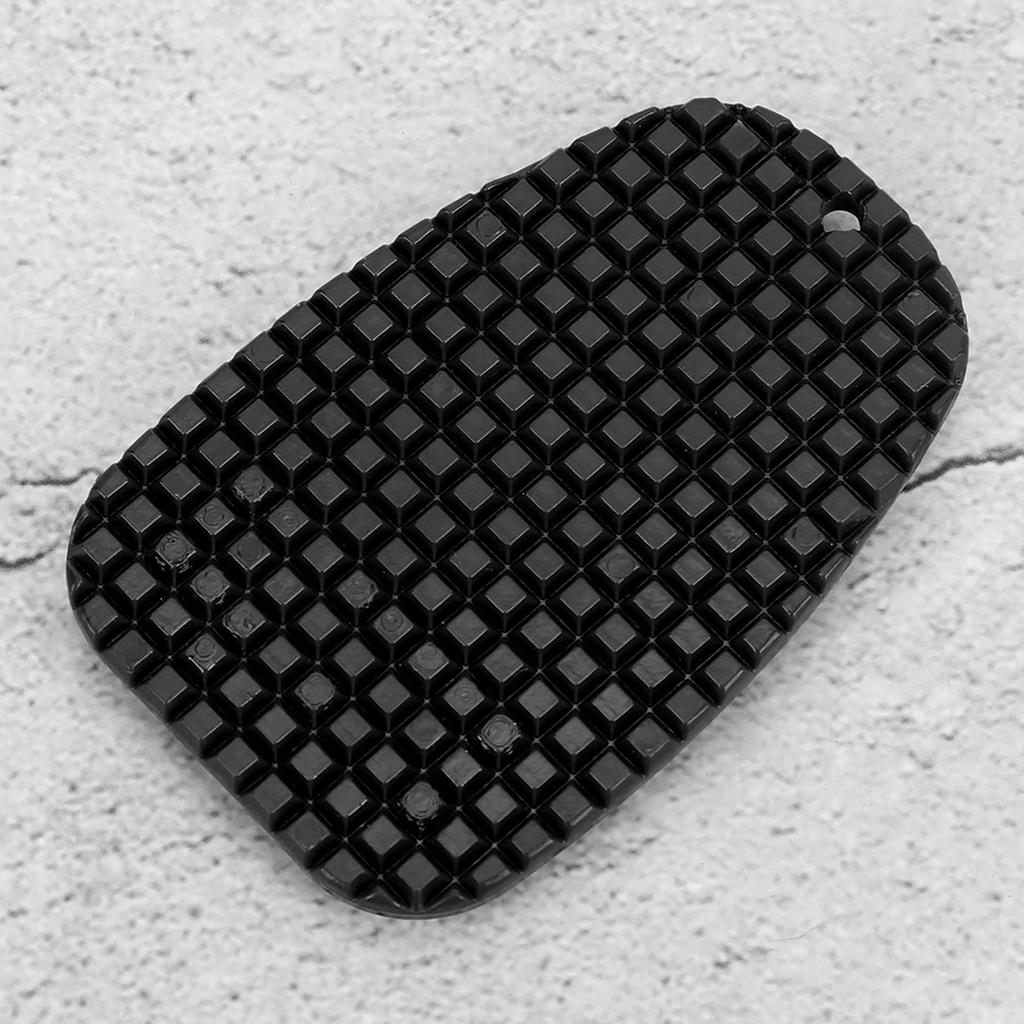 Motorcycle Kickstand Anti slide Side Stand Plate Pad Base Fit for Honda(Black)