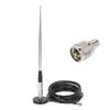 Telescopic 27MHz BNC 9-51Inch Antennas Kit 5m Coaxial Cable Suitable for CB Radios Includes Magnetic Base&PL259 Adapter