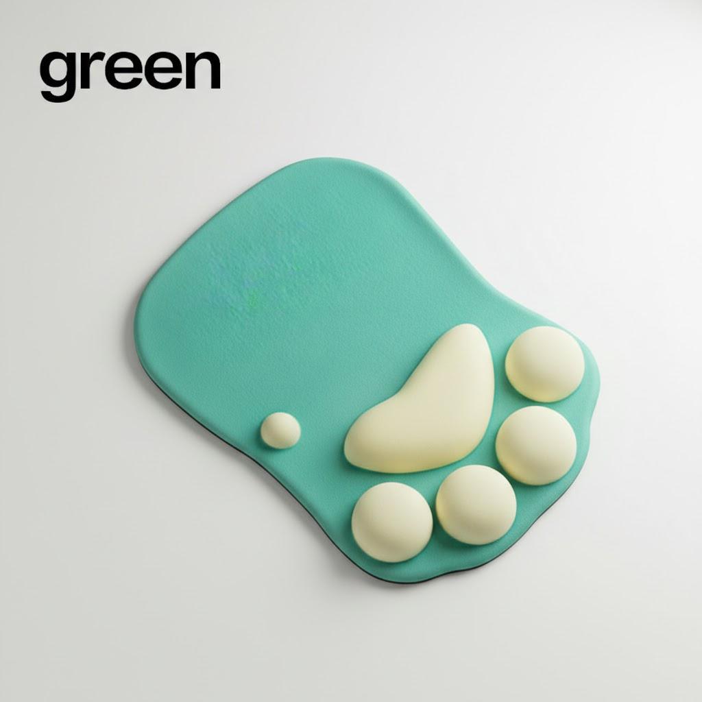 Cute Cat Paw Mouse Pad Silicone Wrist Rest Comfortable Desktop Computer Laptop Accessories Gaming Mouse Mat