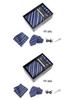 Luxury Men's Tie Gift Box with High-End Jacquard Embroidery