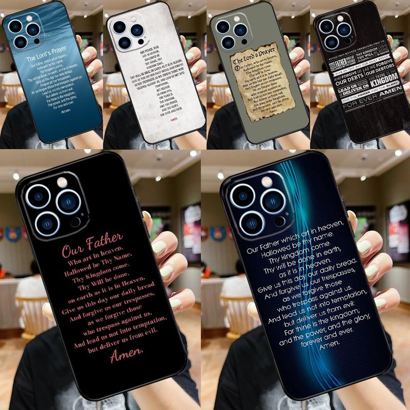 Chrześcijaństwo Modlitwa Pańska Etui Dla Samsung Galaxy A52 A32 A12 A56 A36 A16 A13 A23 A33 A53 A54 A34 A14 A15 A35 A55 A17