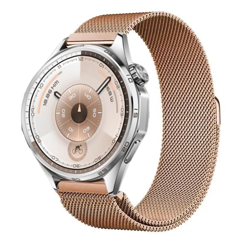 22mm 20mm Mailänder Armband für Huawei Watch GT6 5 Pro/GT6 5 4 3 46mm Magnetisches Armband für Huawei Watch 4 Pro/GT3 Pro 46 42mm Band