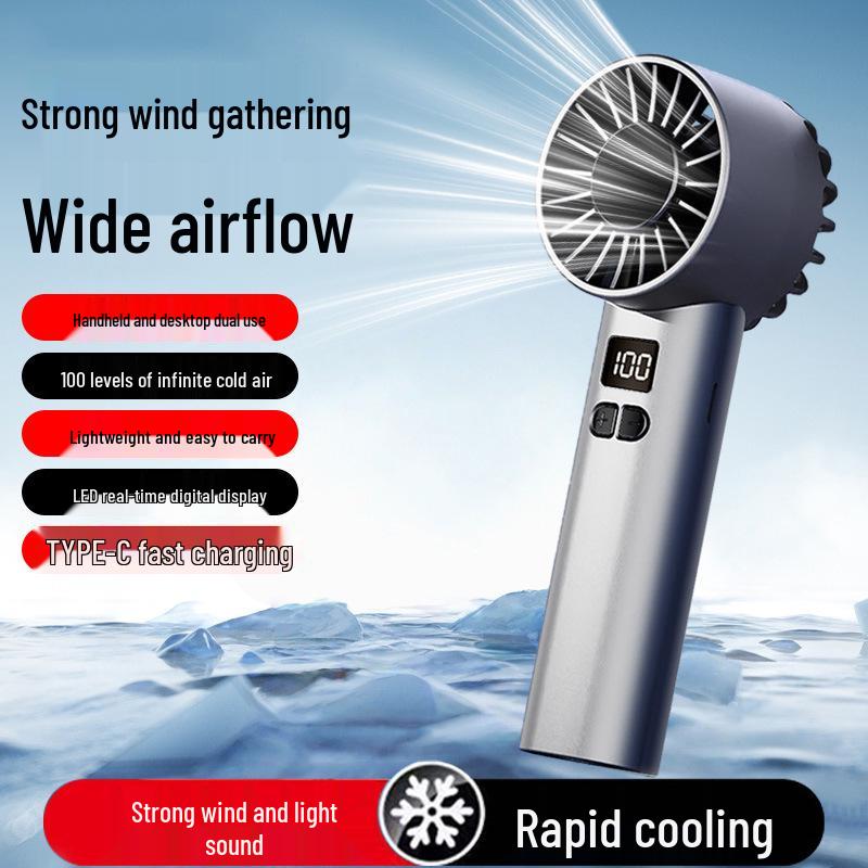 JK107 Portable High-Speed 100-Speed Desktop Dormitory Cooling Fan Not Disclosed