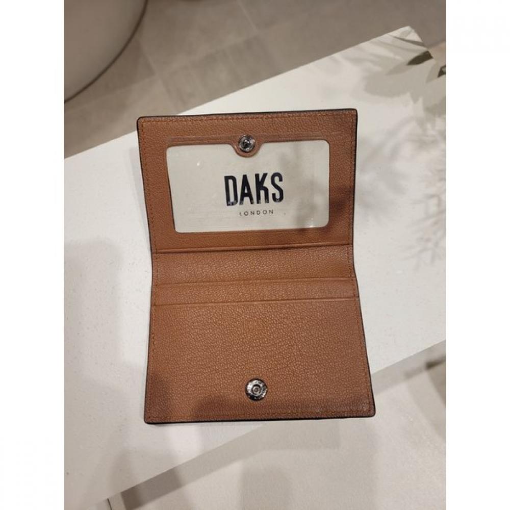 Daks Ultra Slim Goat Slim Black Card Wallet Dbho5f729bk