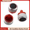 Aluminum Alloy Car Air Conditioning Knob Heat Control Switch Button Knob for Peugeot 206 207 2006-2011 for Citroen C2