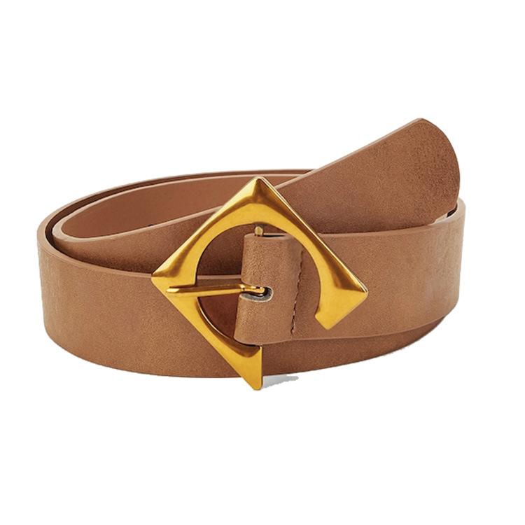 

Новый европейский и американский нерегулярный американский золотой повседневный женский модный ремень лето с джинсовым ремнем 100cm