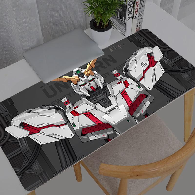 Kawaii Mouse Pad Mobile Suit Gundam Anime Cute Girl Gabinete Gamer Computer Desk Mat Keyboard Gaming Accessories Mousepad