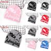 Street Style Star Letter Pattern Neutral Warm Knitted Hat For Winter Outdoor Fashion