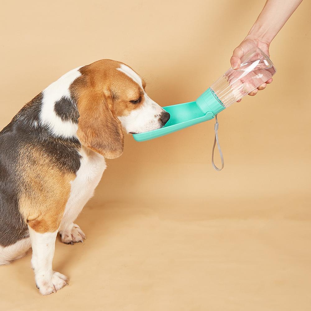 Hundewasserflasche, tragbarer Trinknapf für Haustiere, für kleine, mittelgroße und große Hunde, Katzen, für den Außenbereich, faltbar, auslaufsicher, Welpen-Wassernapf, Chihuahua, Labrador-Zubehör