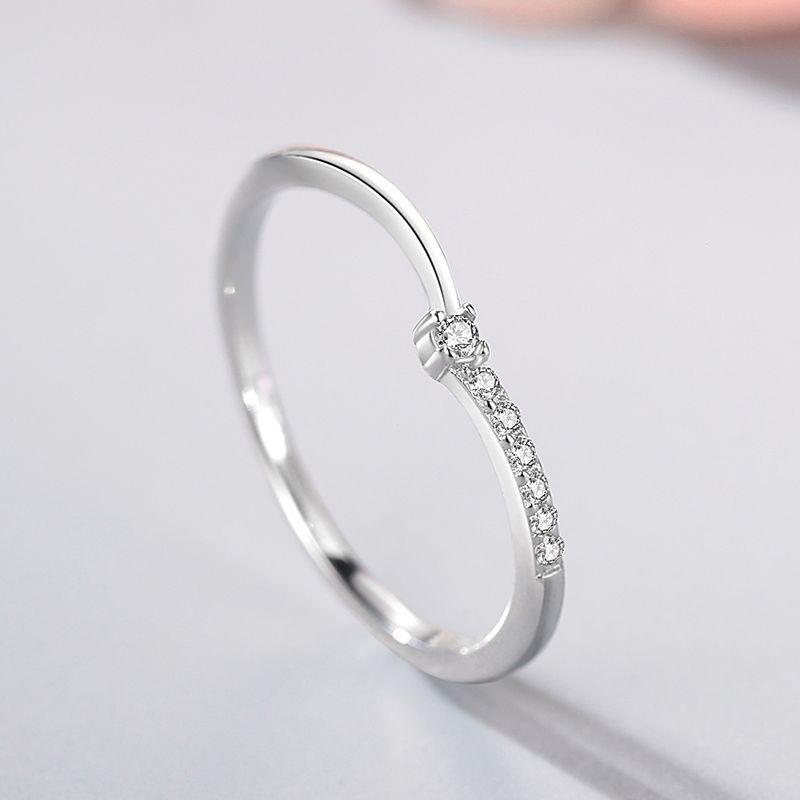 Tancise Classic 925 ασημένιο δαχτυλίδι ζιργκόν Γυναικεία κοσμήματα Δώρο γαμήλιας υπόσχεσης