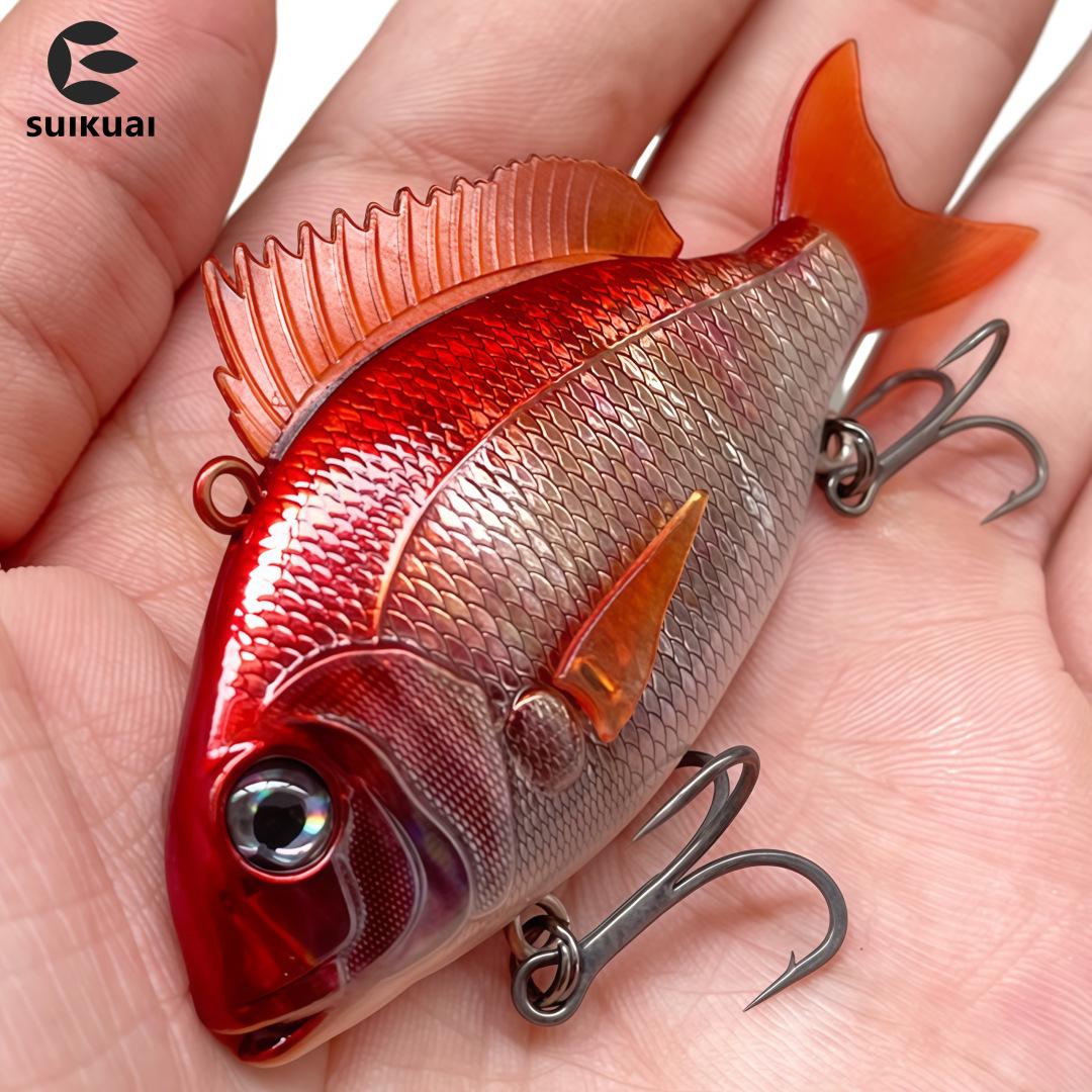 Тонущая Дальнобойная 24г Воблер VIB для Морского Леща: Искусственные приманки и рыболовные снасти Model HL01