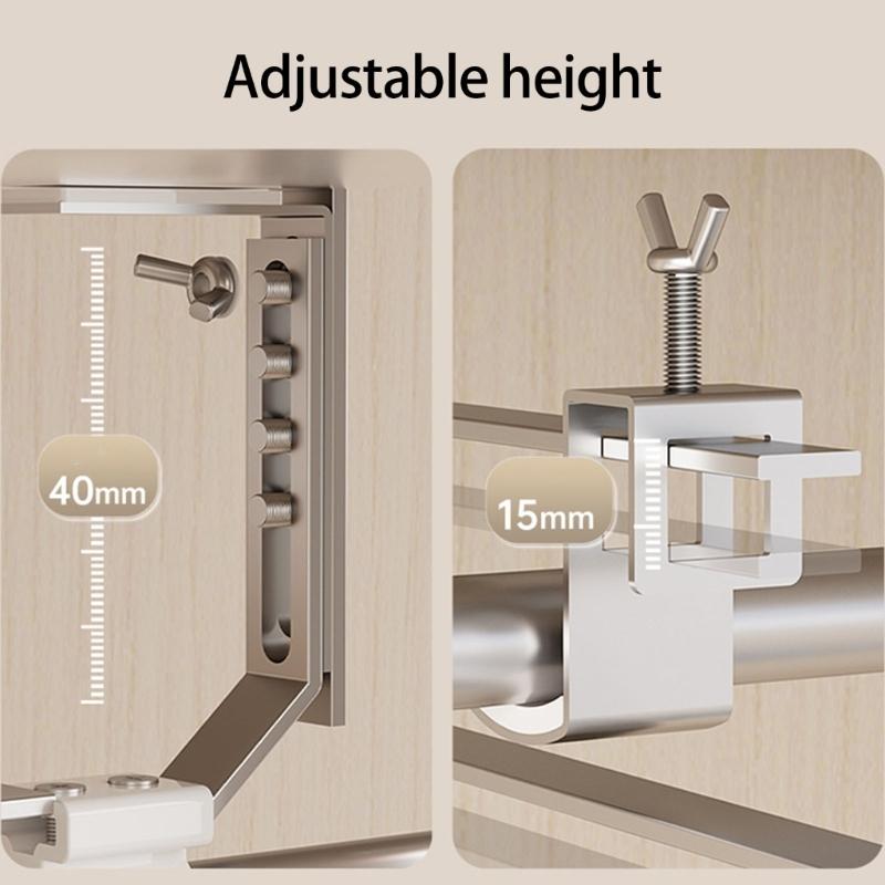 Expandable Clothing Rack Pull Down Garment Hanger System Space Saving Wardrobe Organiser Stainless Steel Iron