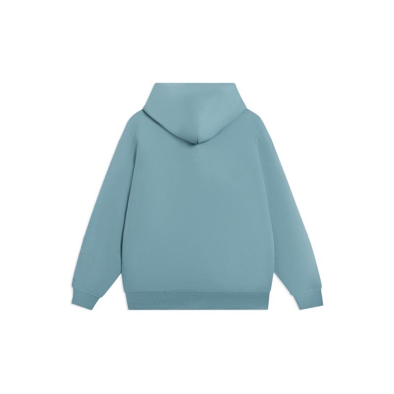 Li Ning Sports Trend Series Solid Color Logo Sweatshirt Men Sweatshirt Lime-Green AWDT069-1
