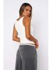 Ribbed Crop Tops Women Solid Color Square Neck Camis Camisole Fashion Tube Top Female Sleeveless