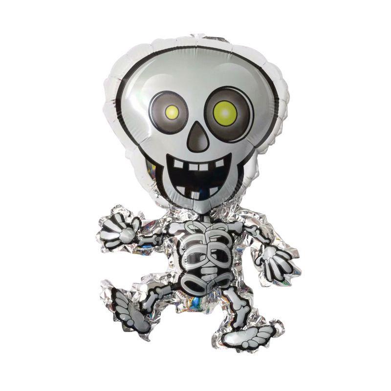 

Жуткие Хэллоуинские украшения Алюминиевый фольгированный шар-паук для вечеринки MiniSkull