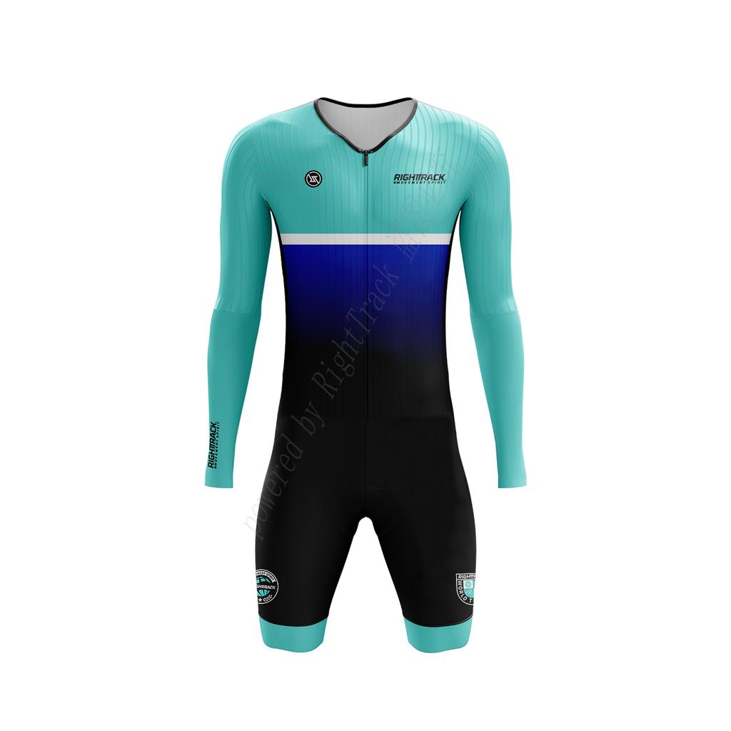 2026 MĘSKI Trisuit Mistrzostwa Świata w Triathlonie Długi Rękaw Skinsuit Pływanie Kolarstwo Bieganie Zawody Ubranie