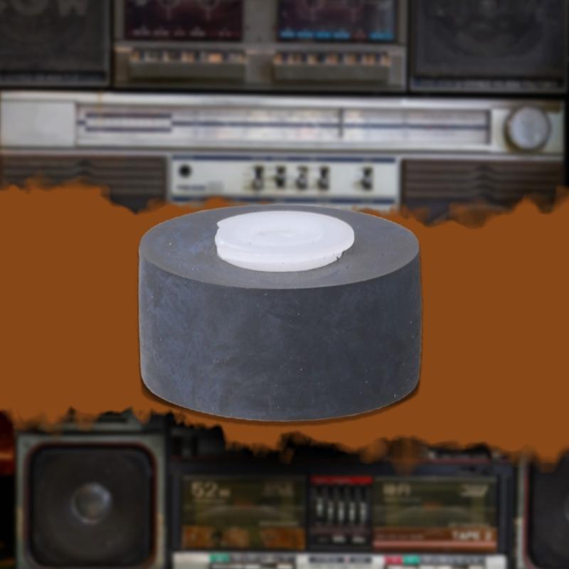 Cassette Tape Recorder Pinch Roller Wheel Rubber Pressure Recorder Belt Pulley Replacement For Tape Recorder