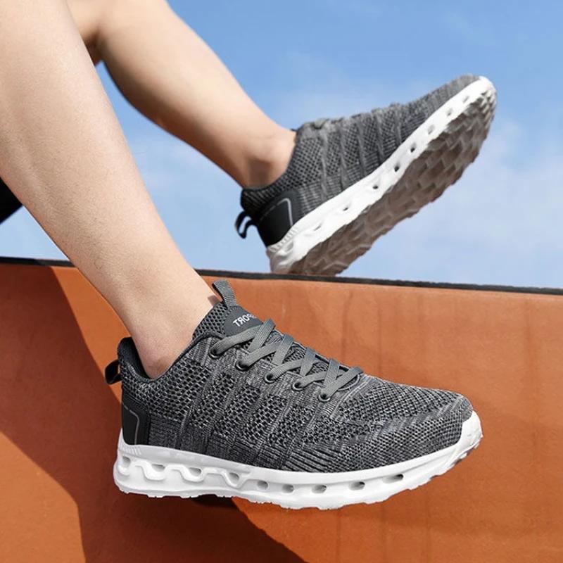 Black Male Sports Shoes Minimalist Original Deals Trend 2025 Comfortable Wide Designer Cheap Liquidation Men's Casual Sneakers