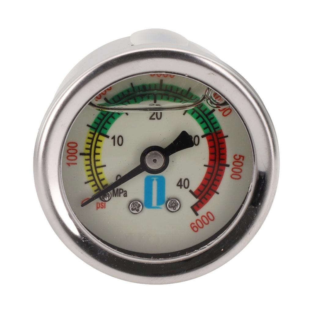 2inch Pool Filter Water Pressure Dial Hydraulic Pressure Gauge Meter Manometer 0-6000 Psi 0-40MPa Stainless Steel Pressure Gauge