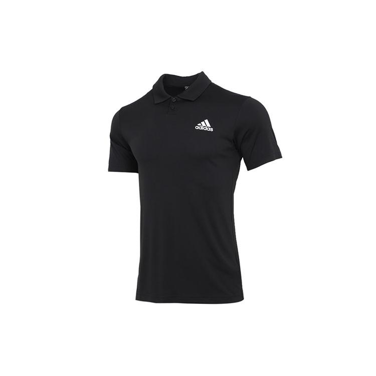 New Adidas Polo Shirts Men Black GH7670