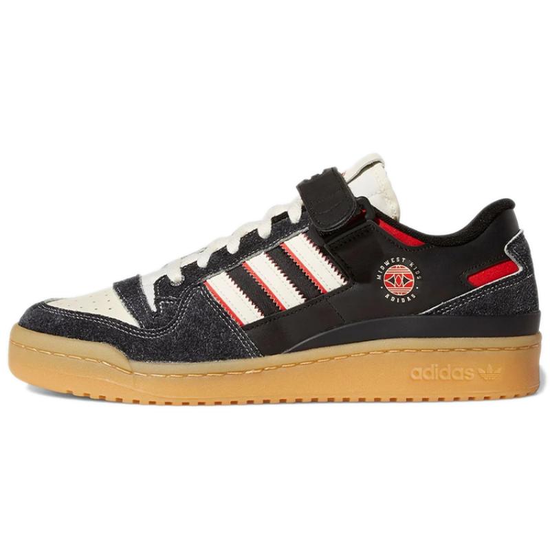 

Adidas Оригинальные кроссовки Originals Forum Low Midwest для детей, черные с резиновой подошвой, GW0035 35⅔