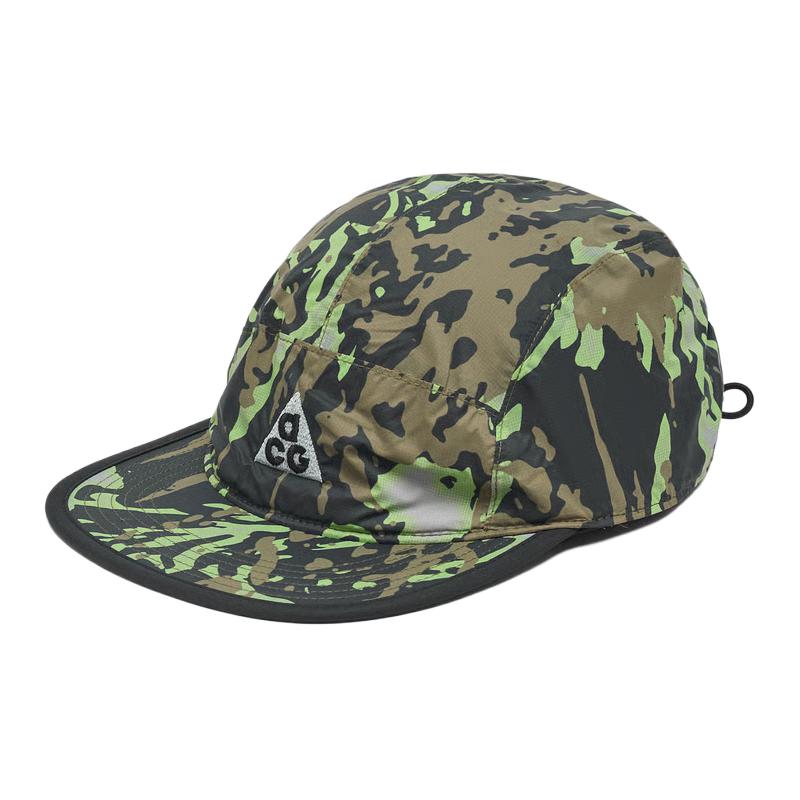 Nike Low Crown Design Nylon Baseball Cap Unisex caps Olive-Green Black IH9260368 S/M