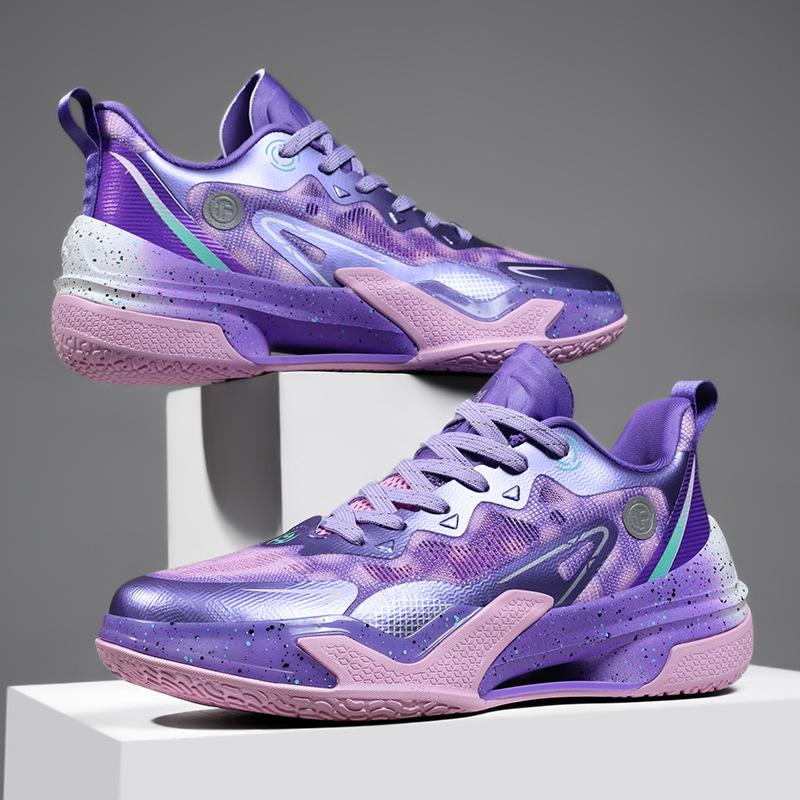 Youth basketball shoes men's sports shoes sports students men's and women's spring outfield actual combat shoes 2025