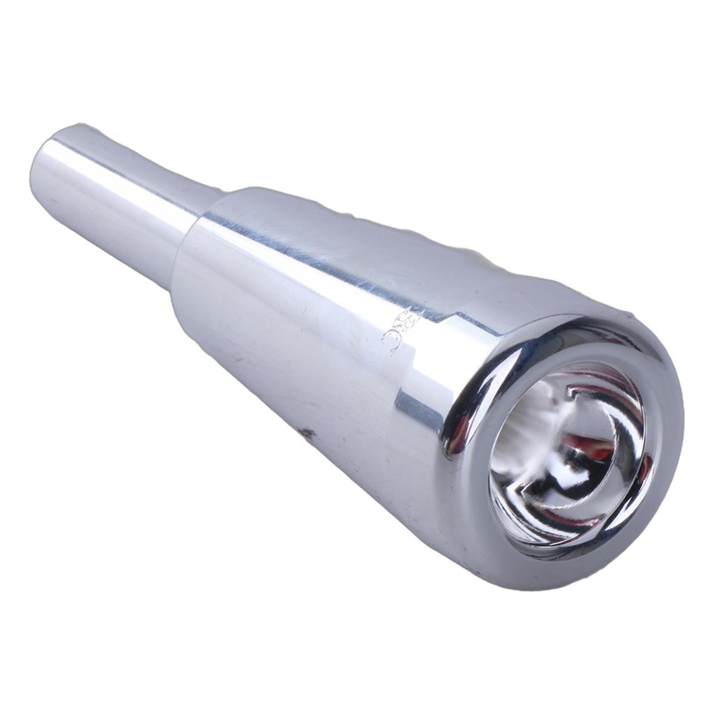 Trumpet Mouthpiece Replacement Brass Instrument Trumpet Nozzle Bright Tone Musical Instrument Part for Daily Practice