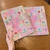 For iPad 2021 9th case Swoosh Cloudy Pattern iPad Tri-fold TPU Case for iPad 2022 10th Air5 10.9 mini6/5/4 with pencil holder