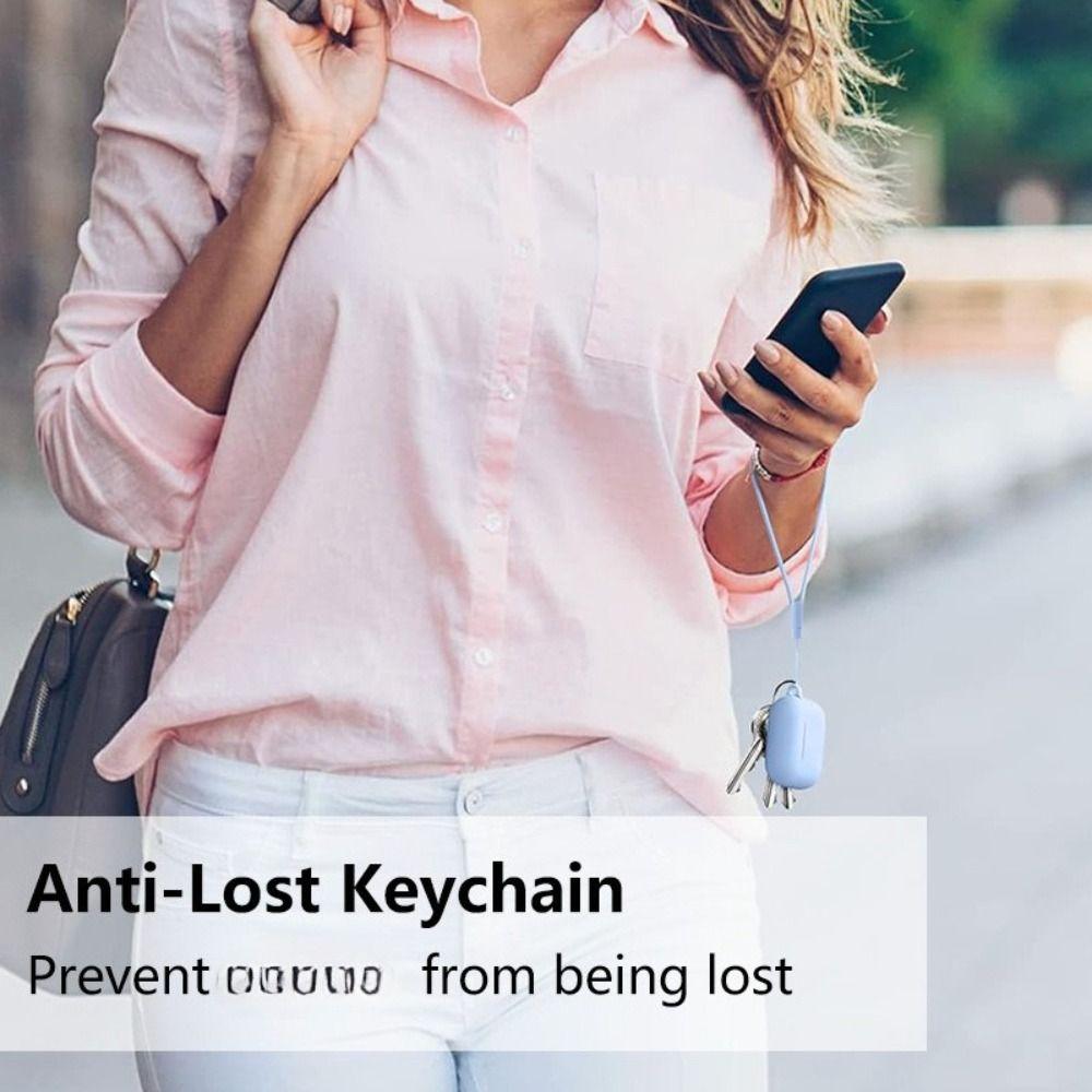 Dustproof Earbuds Cleaning Kit with lanyard Charging Box Shell Protective Case for Airpods Pro 3