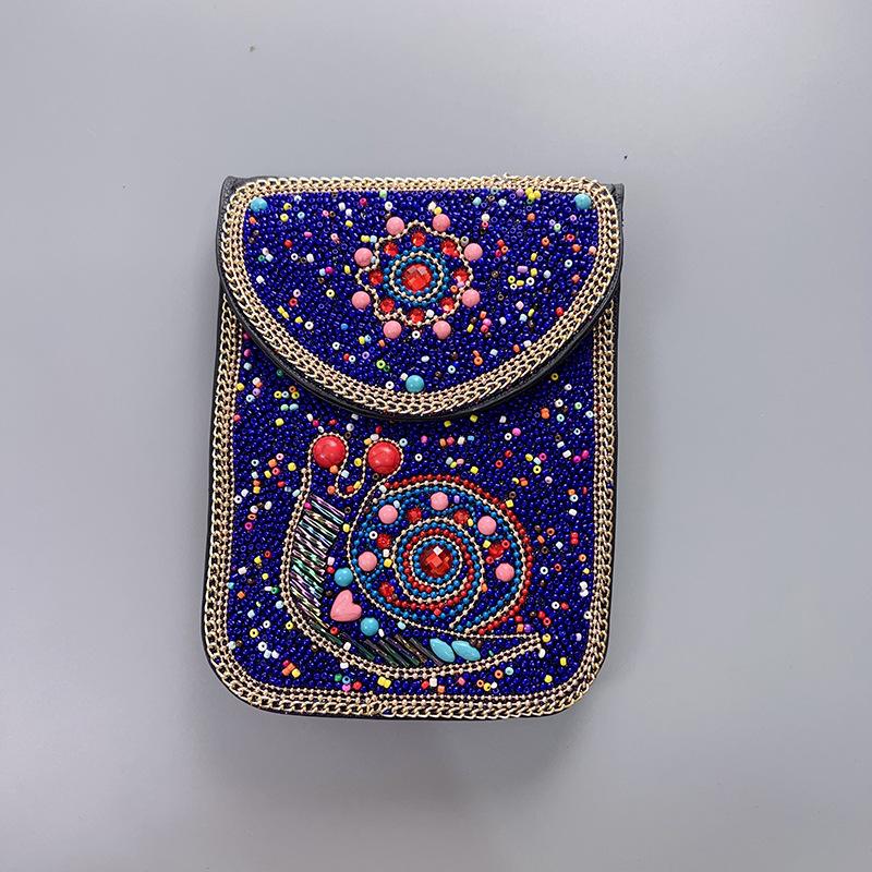 Boho Vintage Veske - Flerroms premium tekstur myk moteriktig allsidig håndlaget dusk risperler