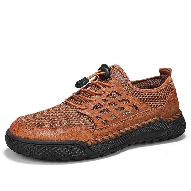 

Large size men s shoes summer new men s mesh breathable stream walking shoes men s outdoor sports and leisure hiking sandals 46