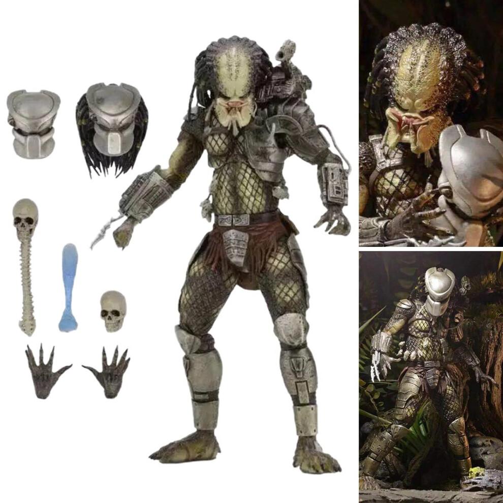 NECA Action Figure Cacciatore della Giungla Predator Modello Deluxe Ultimate Giocattoli 7"