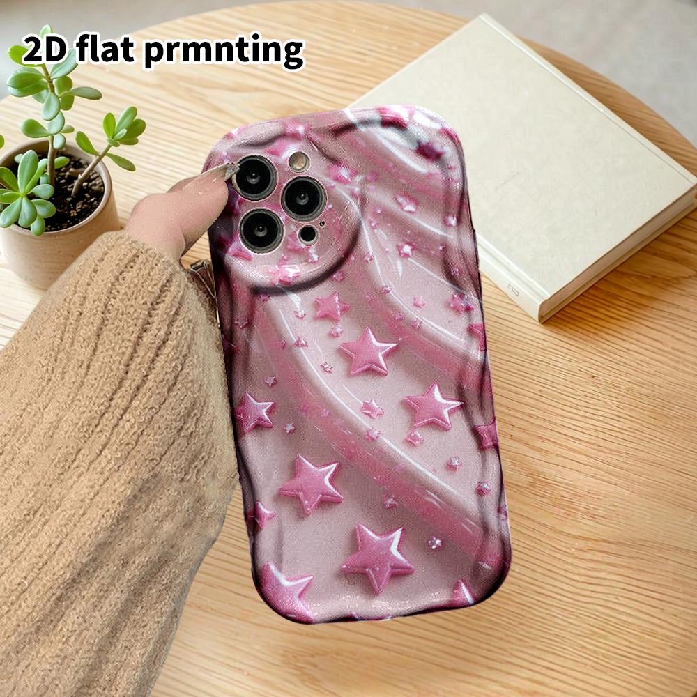 Phone Case: 2D flat design suitable for iPhone 18, 17, 16, 15, 14, 13Pro protective case, couple style, gentle and sweet-cool, Christmas and Halloween