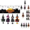 Halloween Decor Supplies Adorable Pumpkin Witch Ghost Pendant For Kids Party Props