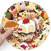 50 Waterproof Cartoon Cake Stickers for Phone, Laptop & Suitcase Decoration