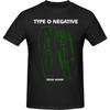 Himaira Men's Active Shirts Gym T Shirts Type O Negative Short Sleeve Comfort Shirt(2)