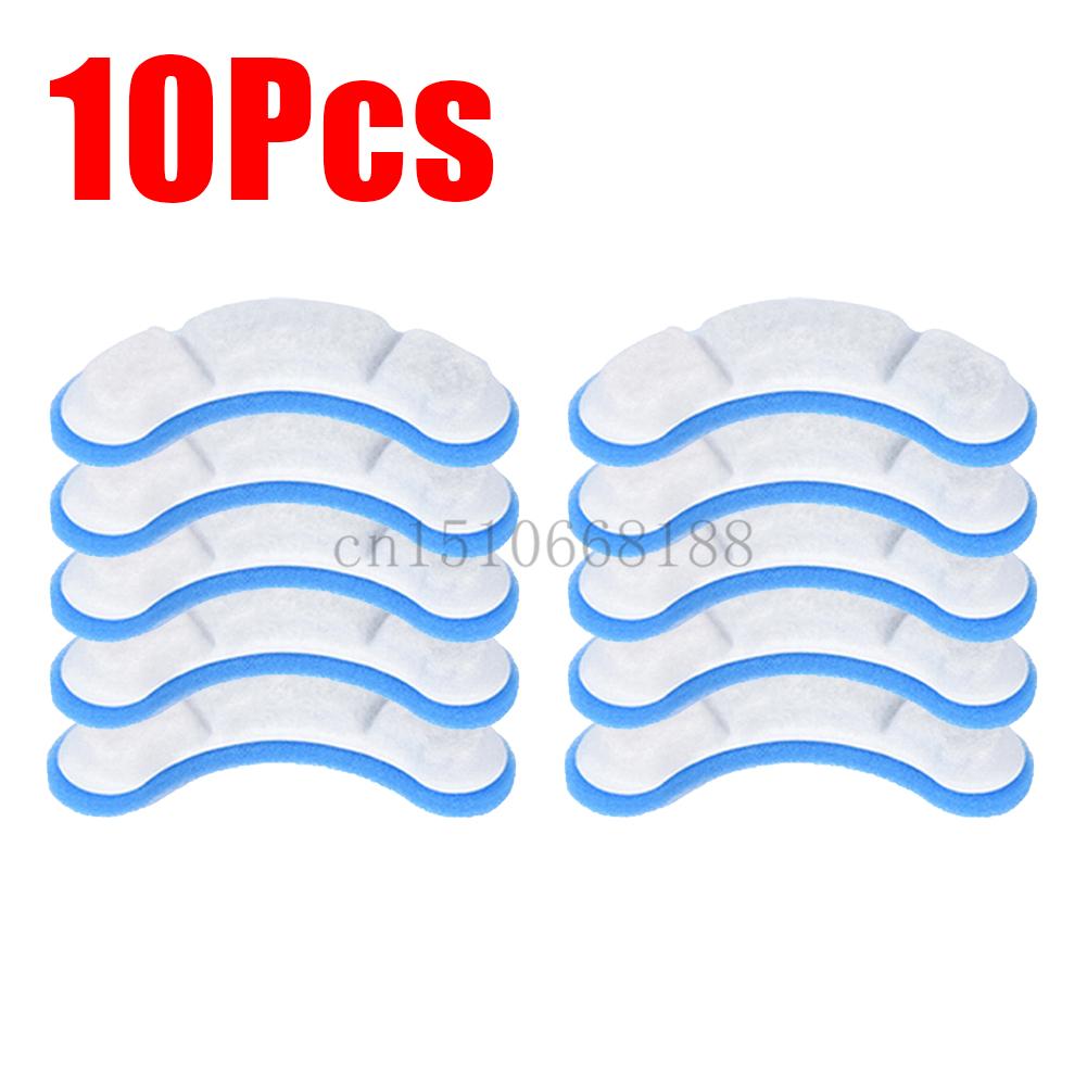 5-50 Stück Katzenbrunnen Ersatzfilterelemente Aktivkohlefilter für Haustier Trinkschale Automatischer Trinkspender