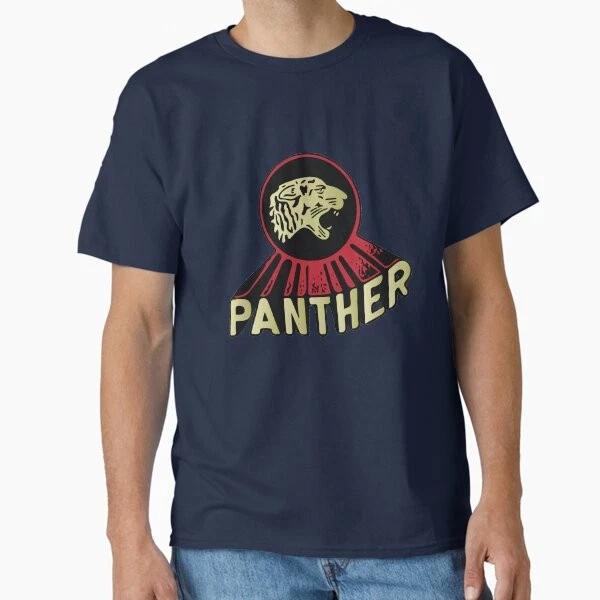 Panther Motorcycle Logo Classic T shirt T shirt Made in US/AUS Size S-2XL 2XL