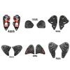 2Pcs Helmet Parts for AGV Pista Motorcycle Vent Nose Seal Mouth Button Base Helmet Accessories Motorcycle Equipments & Parts