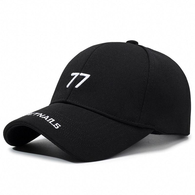 New Versatile Baseball Cap Letter Embroidery Hardtop Spring and Autumn Cap Outdoor Sports Shade Sunscreen Men's and Women's Hats
