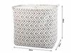 Basket Organizer Zigzag Square (60) Gab_A