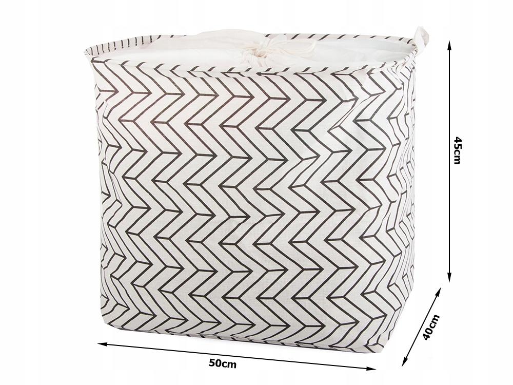 Basket Organizer Zigzag Square (60) Gab_A